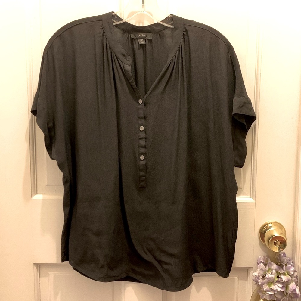 J. Crew black top, size MP